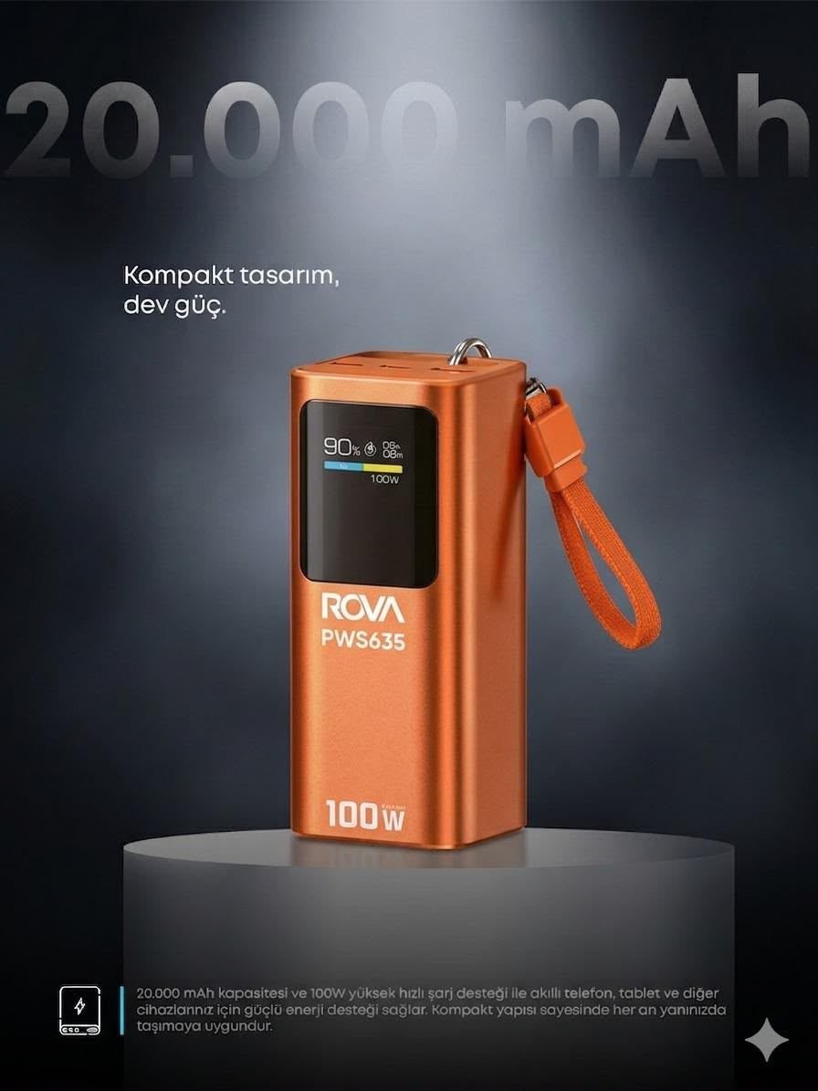 ROVA PWS537 20.000 mAh